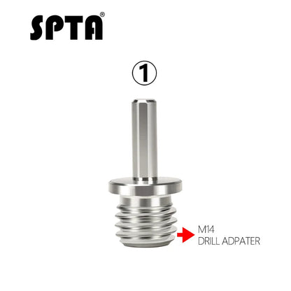 Convertitore connettore interfaccia adattatore filettatura smerigliatrice angolare SPTA da M14 a M16 a 5/8 a 5/16-24 per trapano elettrico lucidatore rotativo
