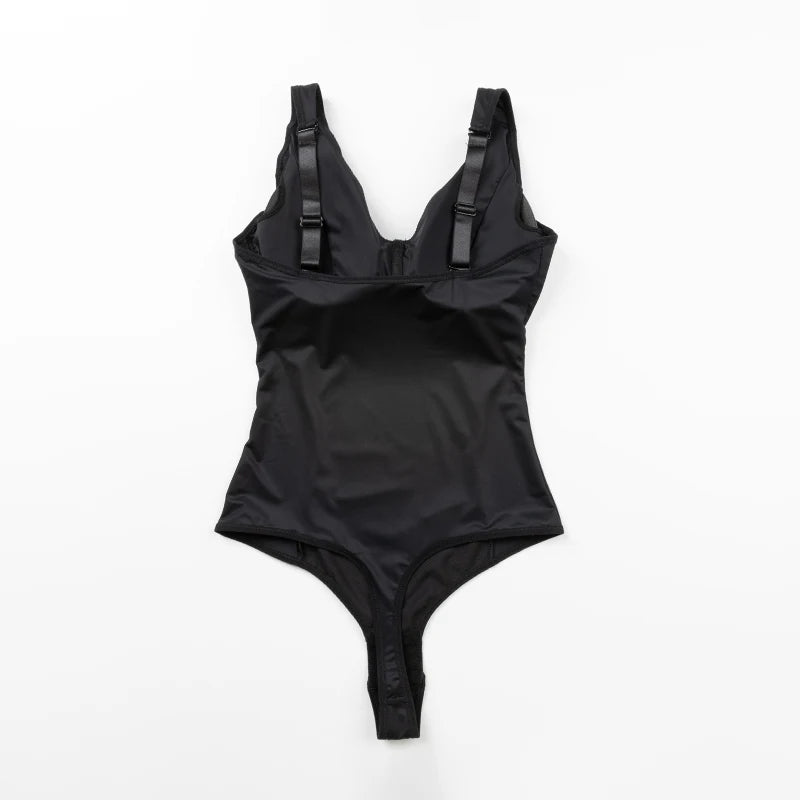 Intimo dimagrante da donna Body Jumsuit Body Shaper Vita Trainer Corsetto Shapewear Top con reggiseno imbottito Recupero postpartum