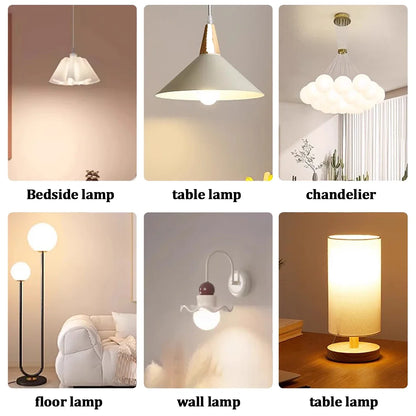 5-12pcs E14 E27 Lampadina Led 220V 110V 3W 5W 6W 7W Illuminazione Calda 3000K 6000K Lampada a Candela Led Lampadario Luce per la Decorazione Domestica