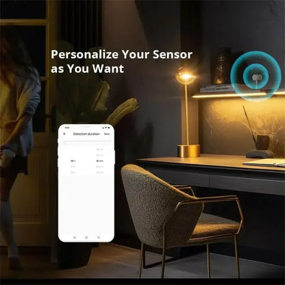 SONOFF SNZB 06P Zigbee Sensore di presenza umana Rilevatore di SNZB-06P Rilevamento della luce di movimento Automazione domestica intelligente Funziona con Alexa Google
