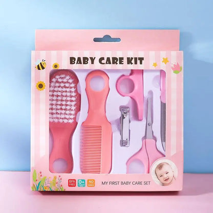 Set di 13 Pezzi per la Cura del Bambino, Kit Portatile per Toelettatura e Cura delle Unghie