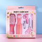 Set di 13 Pezzi per la Cura del Bambino, Kit Portatile per Toelettatura e Cura delle Unghie