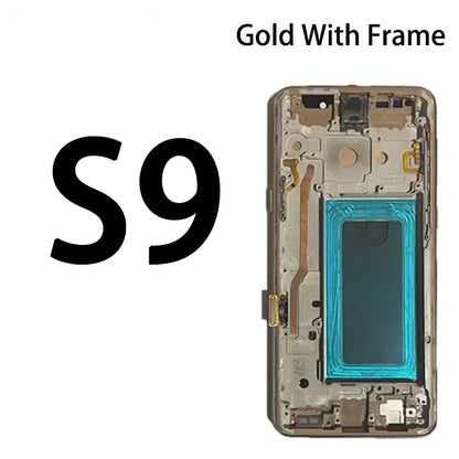 Display LCD touchscreen con telaio per Samsung S8 G950 G950F SM-G950FD e Samsung S9 G960 SM-G960F, nuovo e testato al 100%.