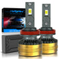 Faro LED XSTORM H7 Canbus 400W 80000LM H1 H4 9005 9006 Luci LED per Auto ad Alta Potenza con Ventola Turbo 12V 24V 6000k