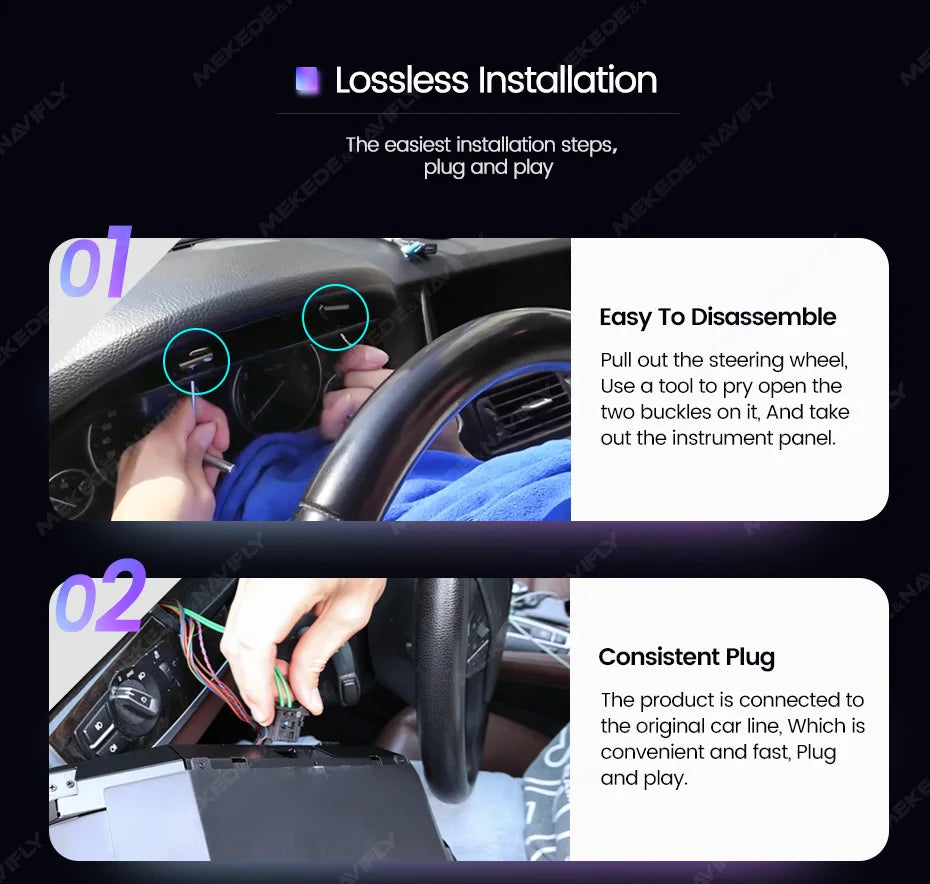 MEKEDE 11 Pollici LCD Digitale Intelligente Cruscotto Luce Blu Schermo Antiriflesso Per BMW Serie 3 E90 E91 E92 2005-2012 Tachimetro