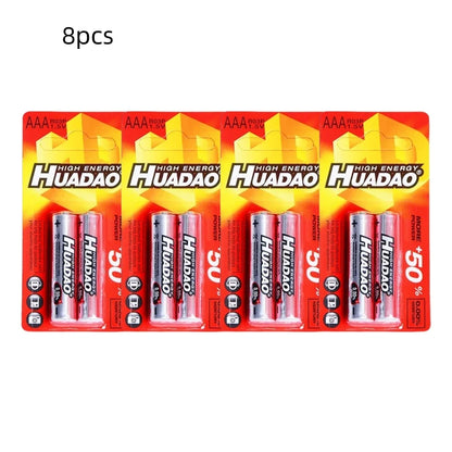2-80 Batterie AAA 1.5V R03 Monouso al Zinco per Luci LED, Mouse, Calcolatrici, Giocattoli Elettrici, Telecomandi