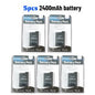 Batteria di Ricambio al Litio 3600/2400mAh per Console di Gioco Portatile PSP2000, Compatibile con PS Lite PSP-2PSP-3004