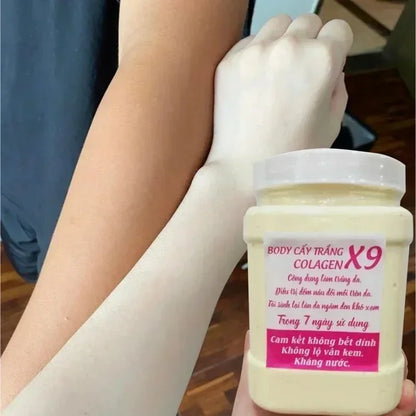 2026 NUOVA Lozione Corpo Idratante al Collagene X9, Formula Leggera Non Grassa e Senza Oli, Crema Rivitalizzante e Nutriente per la Cura della Pelle del Corpo