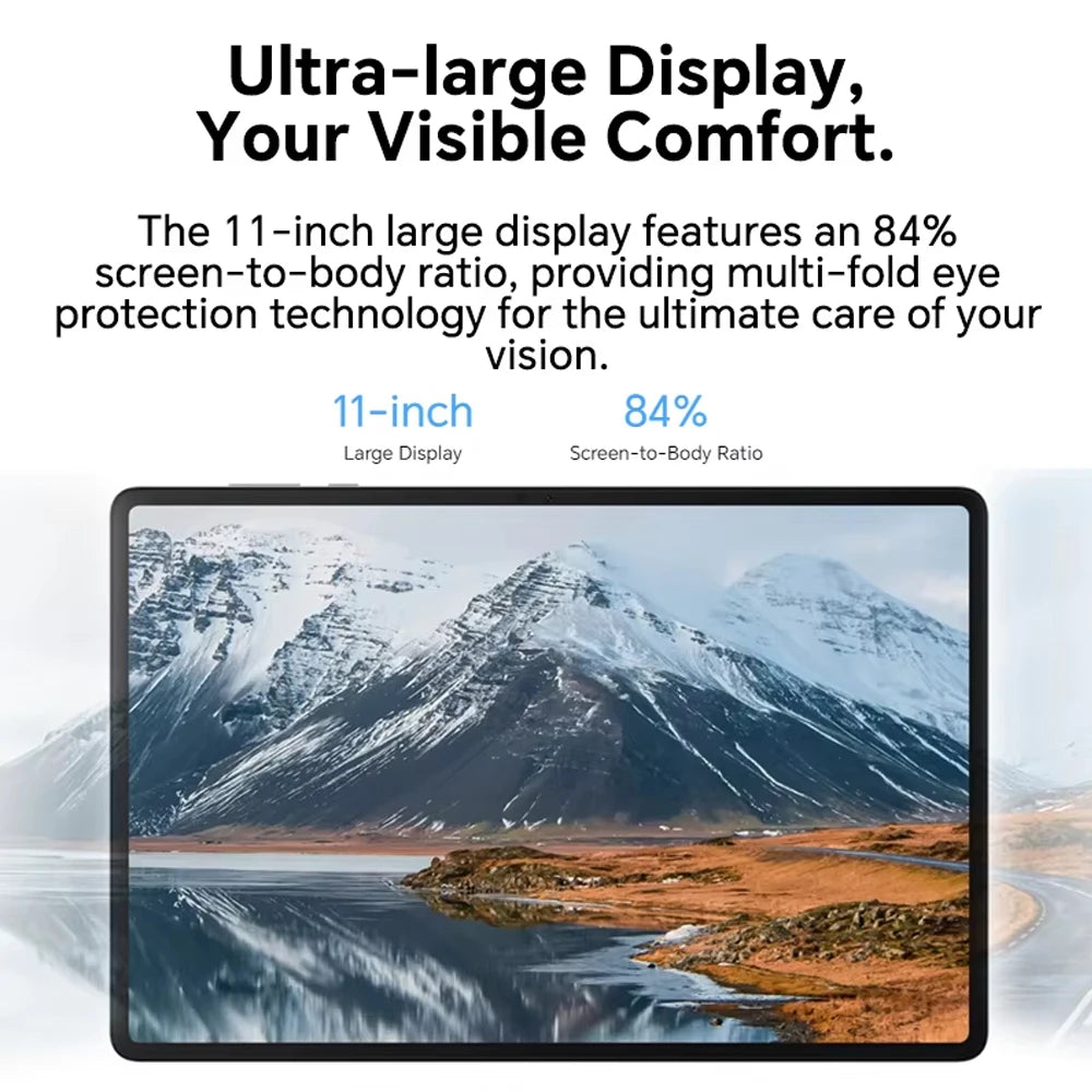 HONOR Pad X8a, Tablet Versione EU, Schermo da 11 Pollici ad Alto Refresh Rate con Protezione Occhi, Batteria da 8300mAh, Quattro Altoparlanti, Design Sottile in Metallo, Tablet Android HONOR