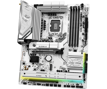 Scheda Madre ASROCK B860 STEEL LEGEND WIFI LGA1851 Supporta Core Ultra 5 225F 5 225 7 265KF 7 265F DDR5 256GB 2.5GbE ATX PCI-E 5.0