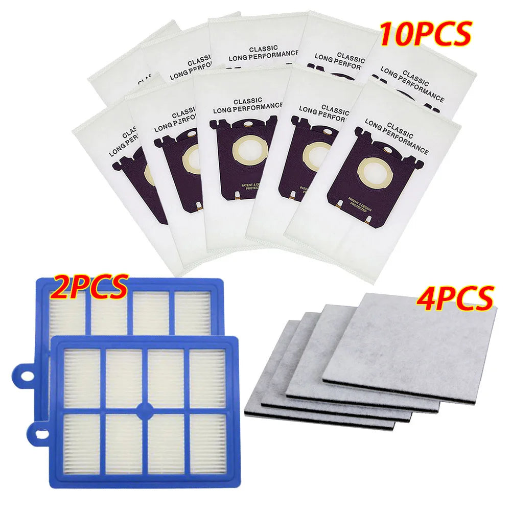 Filtro e sacchetto per la polvere per aspirapolvere Philips Tornado FC8204 FC8208 FC8614 FC8208 FC8410 HR8354 HR8360 HR8370 HR8375 HR8500-HR8