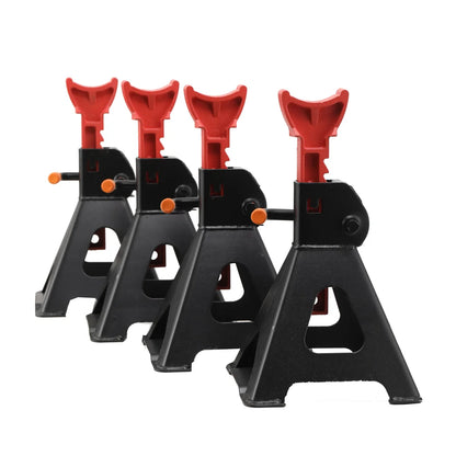 4 supporti per sollevamento ruote auto, 3 tonnellate, cavalletti di sicurezza per riparazioni auto, staffa di supporto per pneumatici, telaio di supporto