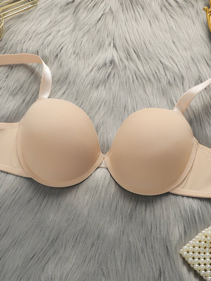 Adatto per reggiseno ispessente per seni piccoli Sexy    Reggiseni push up in due pezzi con ferretto  Set lingerie da donna B2051