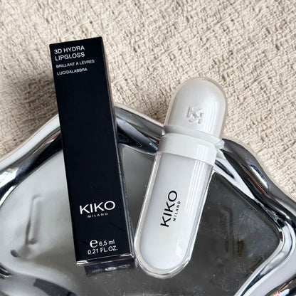 KIKO Unlimited Blush, fard in polvere monocromatico, e Unlimited Double Touch, lucidalabbra in edizione limitata, lucidalabbra 3D Hydra, 25 colori.