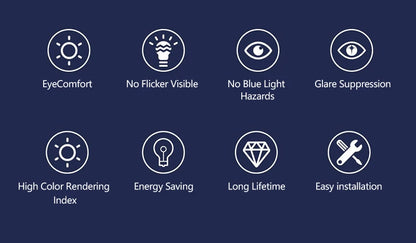 Philips LED Candela E14 Lampada 3.5W 5.5W B Lampadina MyCare 2700K Luce calda EyeComfort 220V-240V Lampada lampadario in cristallo LED trasparente, 1x