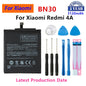 Batteria originale per telefono Xiaomi Mi Redmi Note Mix 2 3 3S 3X 4 4X 4A 4C 5 5A 5S 5X M5 6 6A 7 8 Pro Plus BN43 BN31