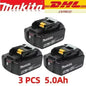 Avvitatore a impulsi Makita DTW700 a batteria 18V Brushless 700Nm, pistola a impulsi elettrica ad alta coppia con attacco da 1/2 pollice, velocità variabile, Auto-Stop per BL1830 BL1840 BL1850 BL1860B, spedizione rapida UE