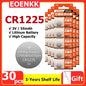 2-50 PZ CR1225 Batterie a bottone ECR1225 Batteria a bottone 1225 per strumenti elettronici, telecomando, bilancia elettronica 3V