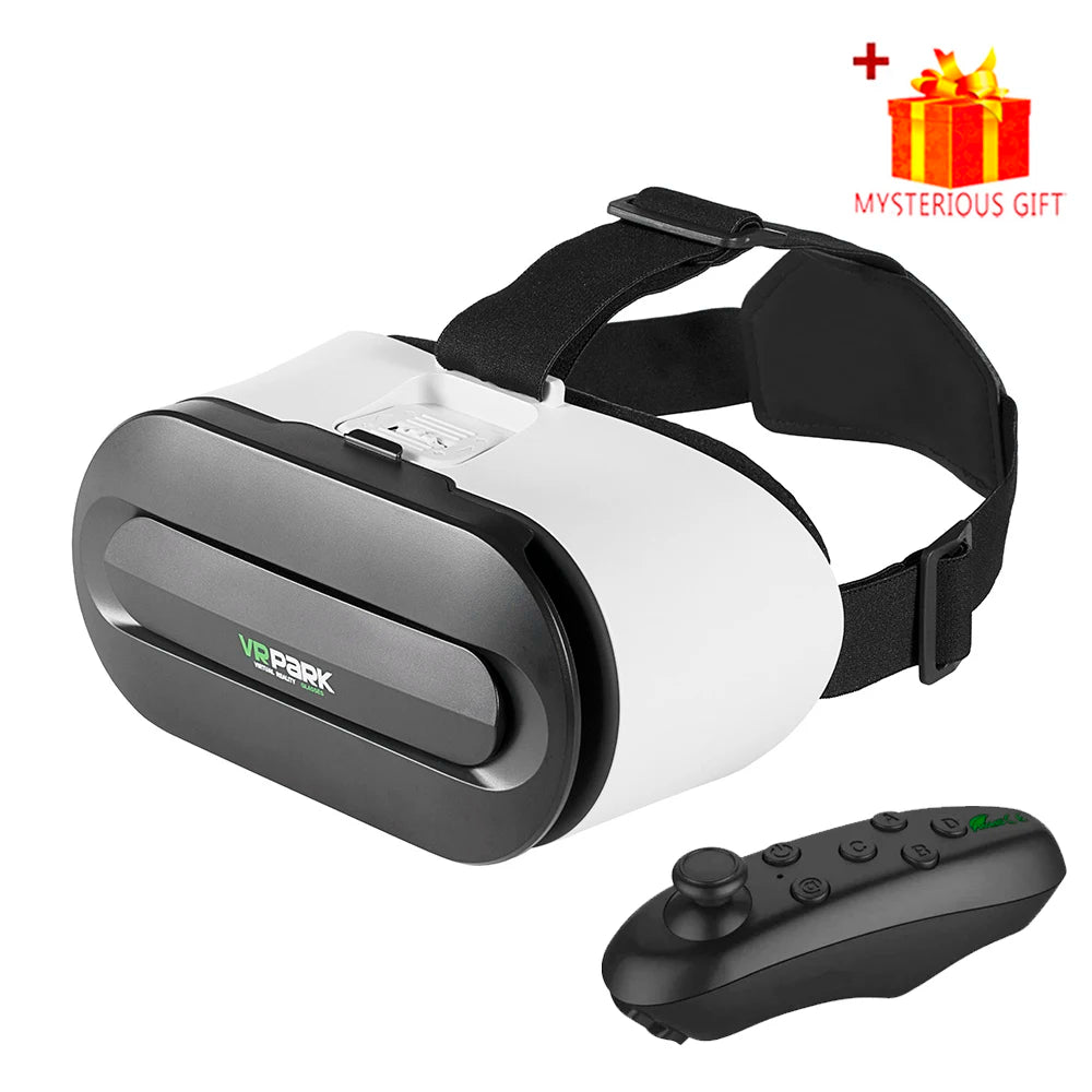 Occhiali VR Realtà virtuale Casco per telefono 3D Cuffie Lenti Occhiali Dispositivo Viar Smartphone intelligente Gioco cellulare Set di visualizzatori video mobili