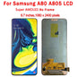 Display LCD Super AMOLED per Samsung A80 A805 A805F, gruppo digitalizzatore touchscreen con sensore di impronte digitali per Samsung A90 LCD
