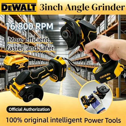 Smerigliatrice Angolare Mini a Batteria DEWALT da 3 Pollici, Utensile Elettrico per Taglio, Lucidatura e Levigatura per Batterie da 20V 18V.
