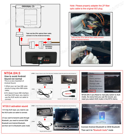 MEKEDE 10.25/12.3” QLED Snapdragon 4G Wireless CarPlay Auto per Mercedes Benz Classe C W205 S205 2014-2018 Lettore multimediale per auto