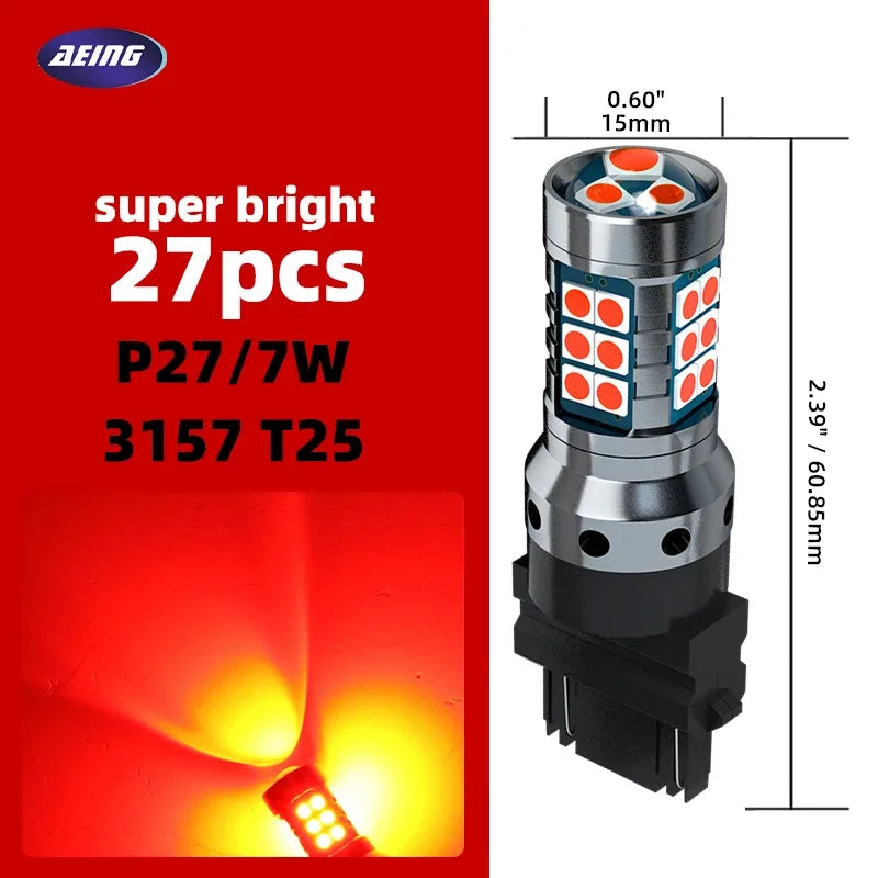 2pca 3157 Car LED Blub Daytime Running Light DRL nessun errore per Chevrolet Captiva Sport Malibu 7 Colorado Avalanche Suburban Tahoe