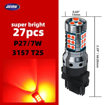 2pca 3157 Car LED Blub Daytime Running Light DRL nessun errore per Chevrolet Captiva Sport Malibu 7 Colorado Avalanche Suburban Tahoe