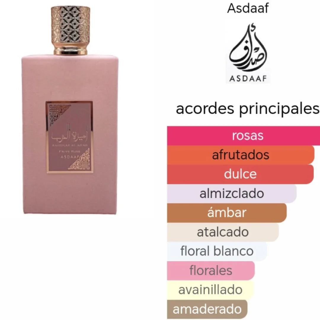 Ameerat Al Arab Prive Rose Eau de Parfum per Donna Asdaaf
