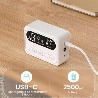 Aspiratore Nasale Elettrico per Neonati di Alta Qualità, Comodo Aspiratore per Muco con 3 Ugelli, Silenzioso, Display LCD e Musica Integrata
