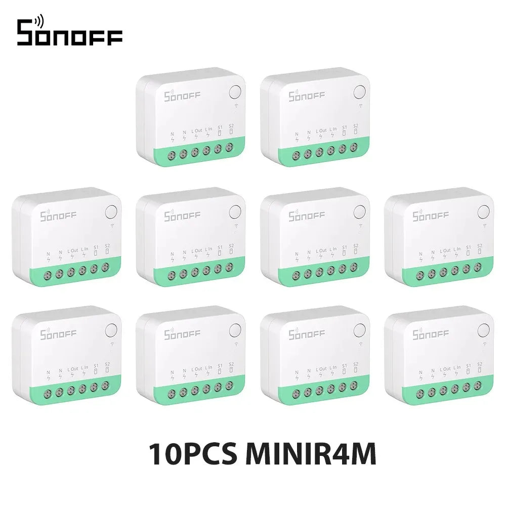 SONOFF MINI R4 Matter MINIR4M Matter Relè Sonoff Mini R4 Extreme Wifi Smart Switch Matter Alice Smart Home Control Alexa Google