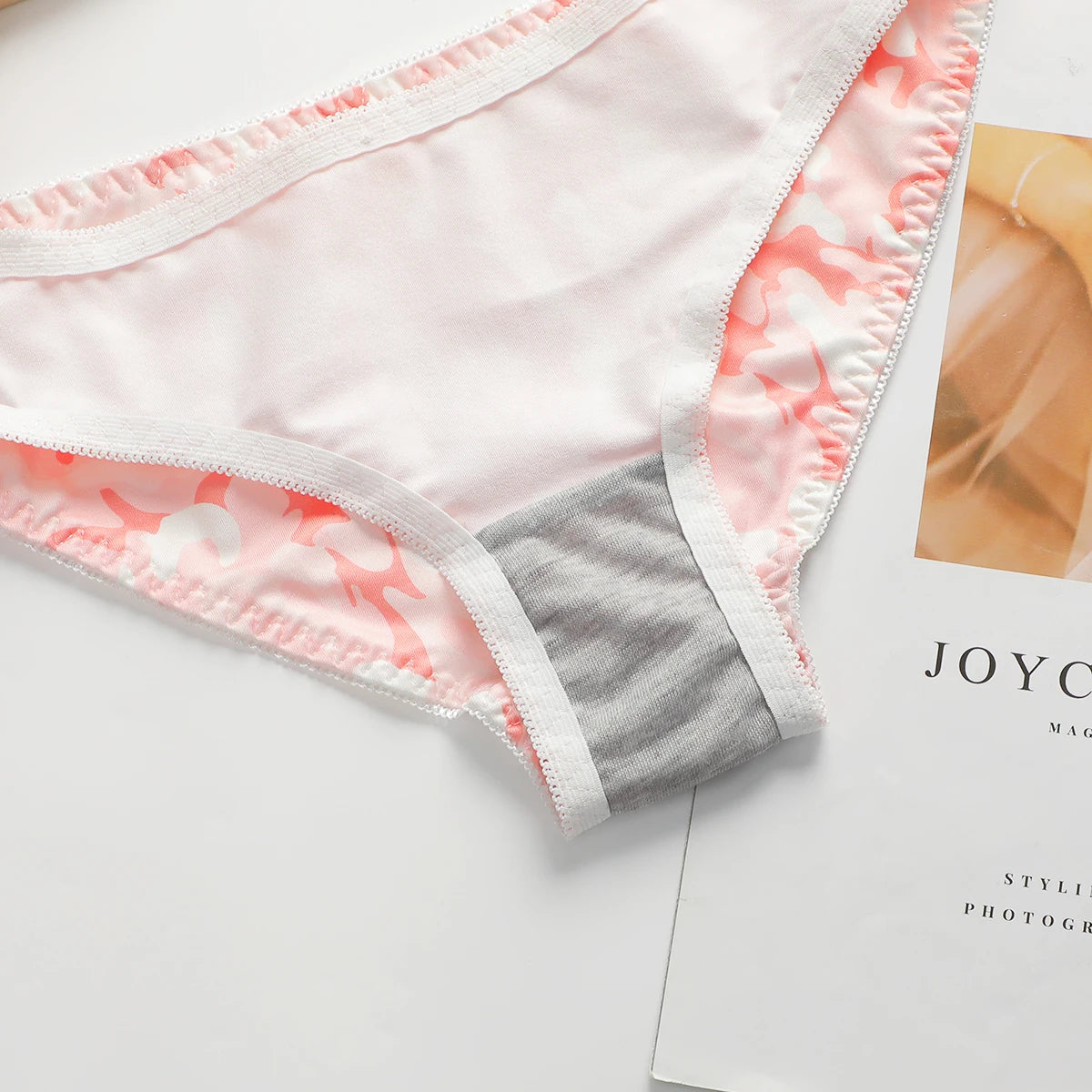 Nuovo design mimetico rosa dolce di vendita caldo con anello in acciaio che raccoglie tirare e reggiseno anti-cedimento A2139