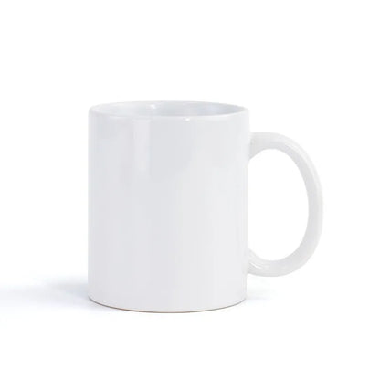 Tazze in Ceramica Bianca per Sublimazione 11Oz, Set da 2/4/12 Pezzi, Tazze in Porcellana per Caffè e Latte, Personalizzabili con Logo, Regalo per la Famiglia