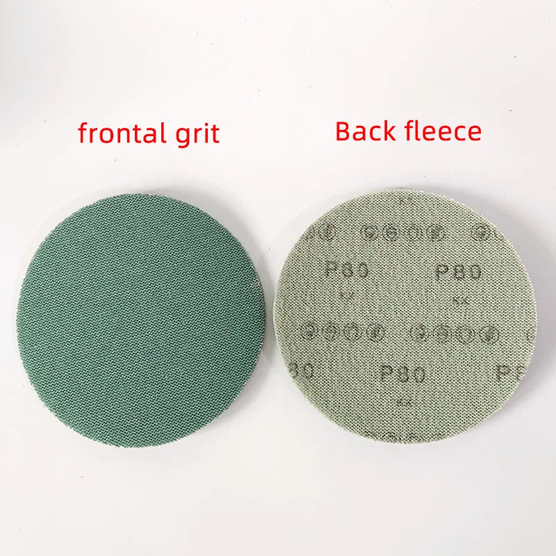 Foglio Abrasivo Rotondo Mirka da 6 Pollici (150mm) per Auto, Foglio in Rete Floccata per Lucidatura e Stuccatura, Foglio Autoadesivo per Finiture Lisce