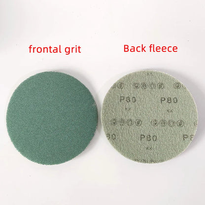 Foglio Abrasivo Rotondo Mirka da 6 Pollici (150mm) per Auto, Foglio in Rete Floccata per Lucidatura e Stuccatura, Foglio Autoadesivo per Finiture Lisce
