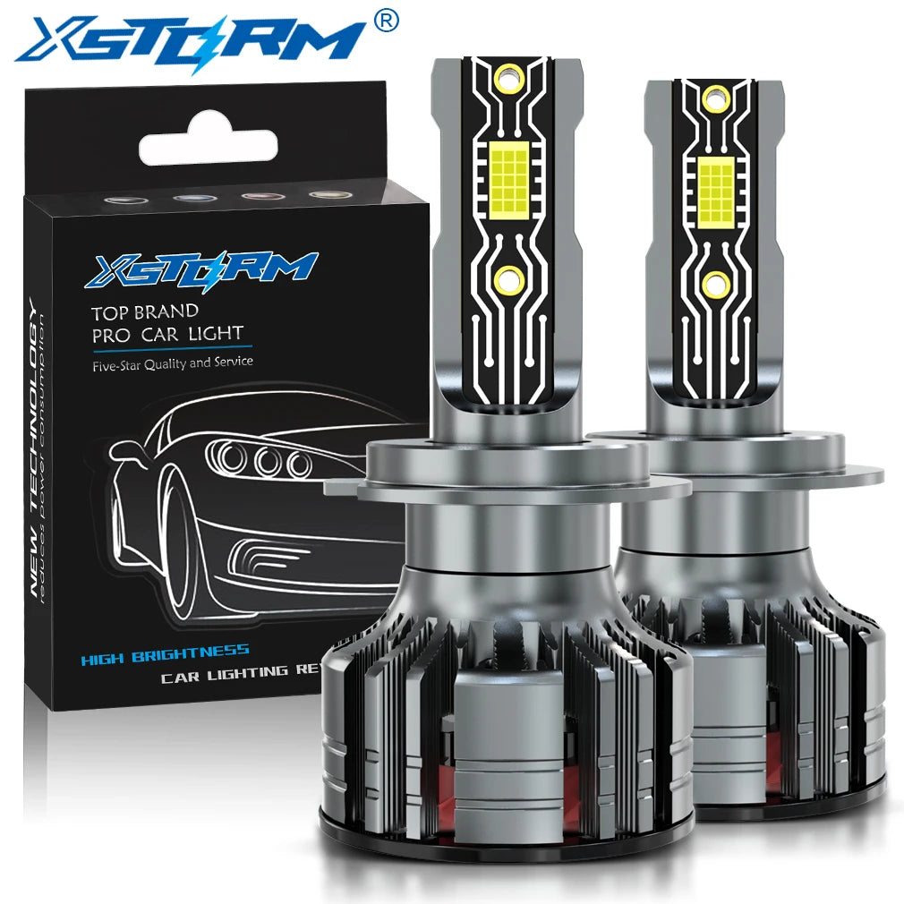 Fari a LED XSTORM H7 Canbus H1 H11 Fari Fendinebbia per Auto Fari a LED H4 600W 60000LM Fari Anabbaglianti e Abbaglianti Lampade Auto 6000K 9V 12V
