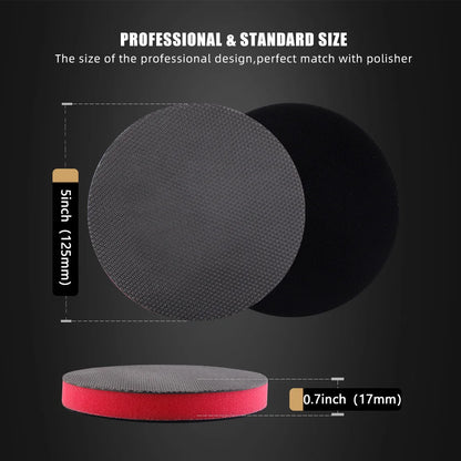 SPTA 1PC 3/5/6 pollici Argilla Disco Bar Pulire Schiuma Pad Per Lavaggio Auto Lucidatura Dettagli Nuovo Strumento Kit di Dettagli