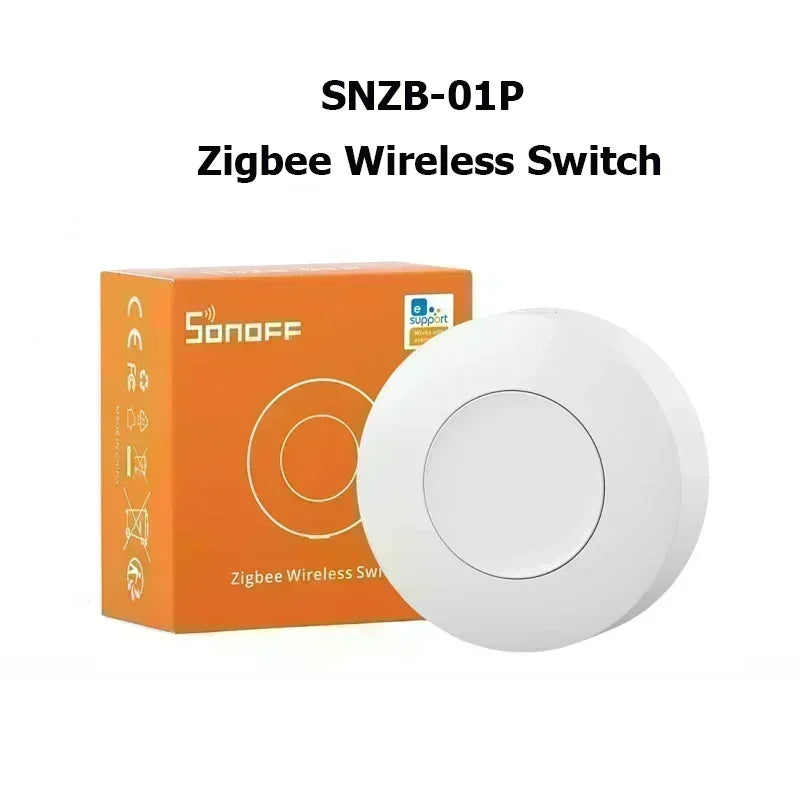 SONOFF SNZB-06P SNZB-05P Zb Bridge Pro Sensore di perdite d'acqua Zigbee ZbminiL2 SNZB-02D Sensore per porte e finestre Sensore di temperatura e umidità