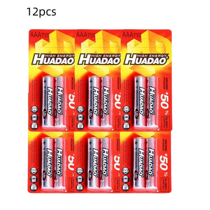 2-80 Batterie AAA 1.5V R03 Monouso al Zinco per Luci LED, Mouse, Calcolatrici, Giocattoli Elettrici, Telecomandi