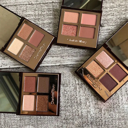 Palette Ombretti Charlotte Tilbury 4 Colori 5.2g Pillow Talk Naturale Facile da Applicare Fondotinta Ombretto Cosmetici