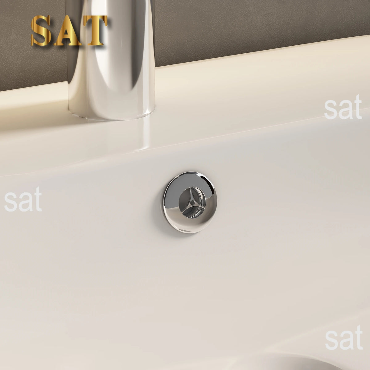 Mobile da bagno moderno con lavabo e 2 ante portaoggetti, mobile lavabo con porta troppopieno e maniglie in metallo, nero