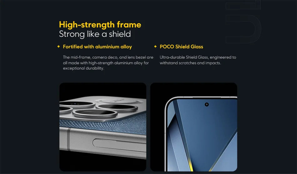 POCO F8 Ultra Snapdragon 8 Elite Gen 5 6500mAh 6.9" 120Hz Display AMOLED POCO Hyper RGB con supporto NFC Smartphone