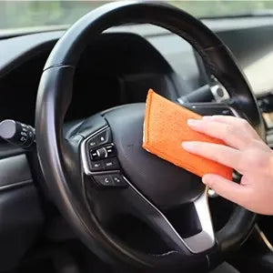 SPTA 1PC Tampone applicatore di cera per dettagli in spugna in microfibra per la ceretta in schiuma per la pulizia degli interni auto