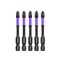 5-60PCS PH2 Set di punte per avvitatore a percussione Set di cacciaviti a croce magnetici Set di punte per trapano a percussione Vite Cacciavite a croce antiscivolo in acciaio legato