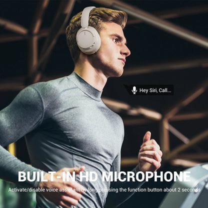Oneodio EKSA V16 Cuffie wireless Bluetooth 5.3 Cuffie over-ear con microfono Modalità bass/pop Cuffie Hi-res HiFi cablate APP 90 ore