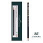 Faber-Castell 8/12pcs Set Matte Sketch Pencil Art Graphite per schizzo Black Lead Writing Drawing matite di grafite forniture