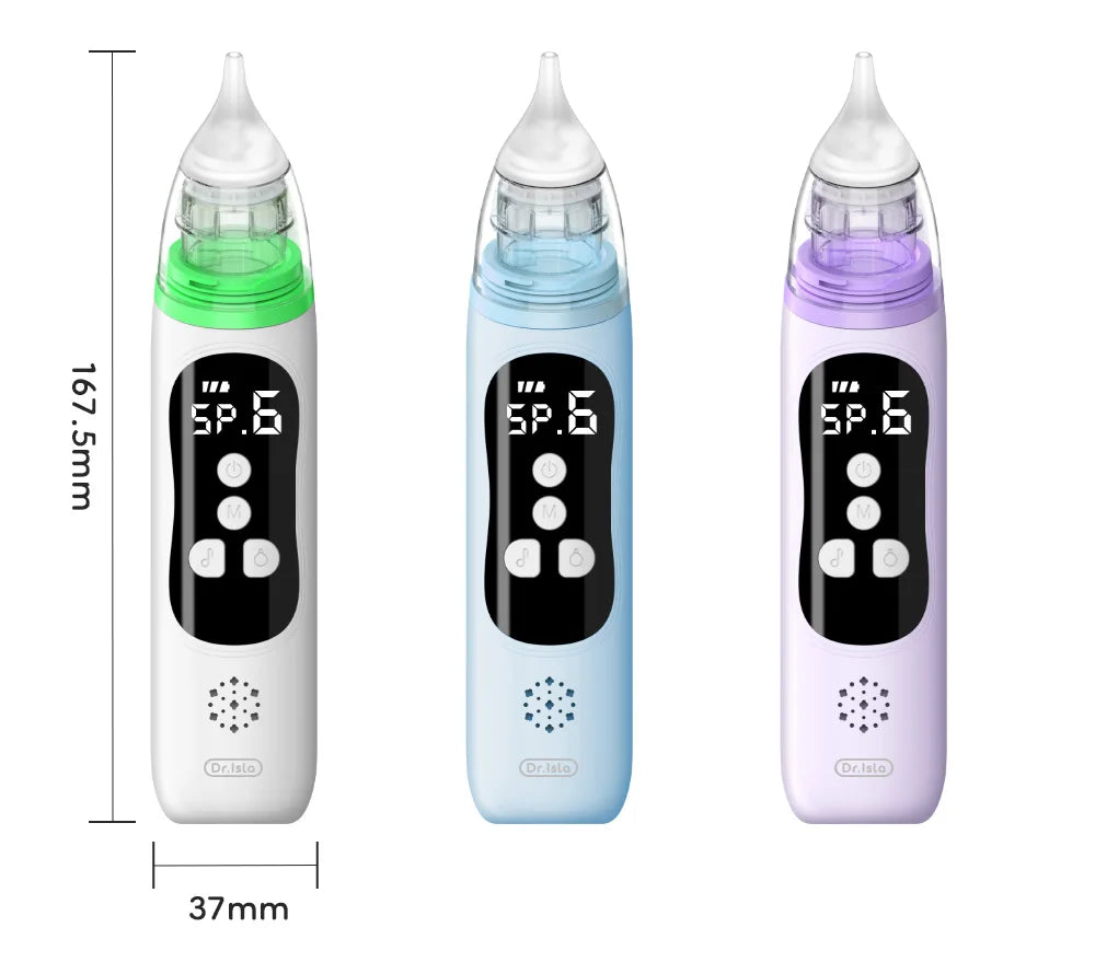 MAMIJOY Elettrico Assorbitore Nasale Silenzioso Bambino Ostacolo Rinite Cleaner Aspiratore Nasale Muco Nasale Strumento di Pulizia Per Il Neonato