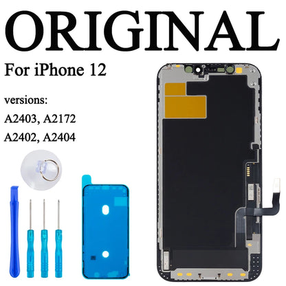 A2403 A2172 A2402 A2404 Testato al 100% Premium Lcd per IPhone 12 Nuovo Display Touch Screen Sostituzione Display di fabbrica con Touch 3D