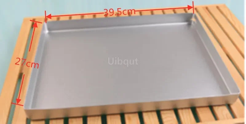 Stampo rettangolare per pane e torte, teglia da forno antiaderente, teglia rettangolare per pasticceria, teglia da cucina con fori per biscotti, utensili da forno, strumenti per panetteria.