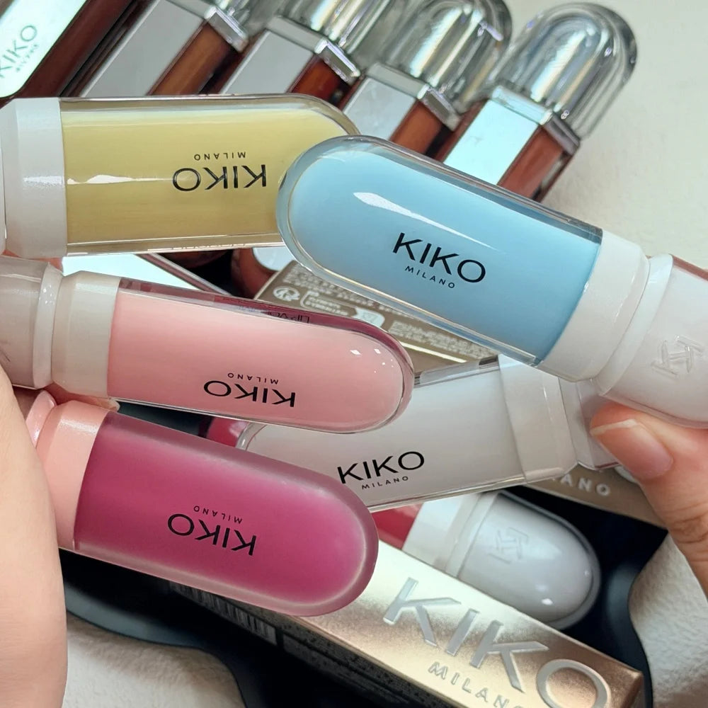 KIKO Milano Kissable Lip Volume Crema Labbra Volumizzante Idratante Riduce le Rughe Sottili delle Labbra Non Appiccicosa Labbra Effetto Specchio